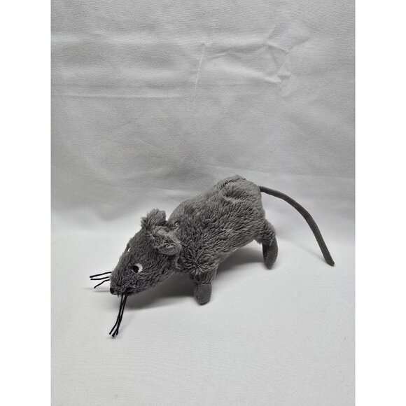 Grey Mouse Ikea GOSIG MUS Small 5" Rat Plush Stuffed Ikea "Retired" No Tush Tags - Picture 1 of 6